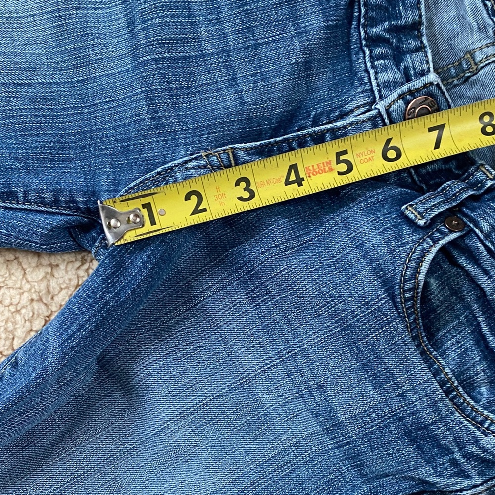 GAP Women's premium Skinny Jeans in Medium Blue size 8/29 - Picture 3 of 10